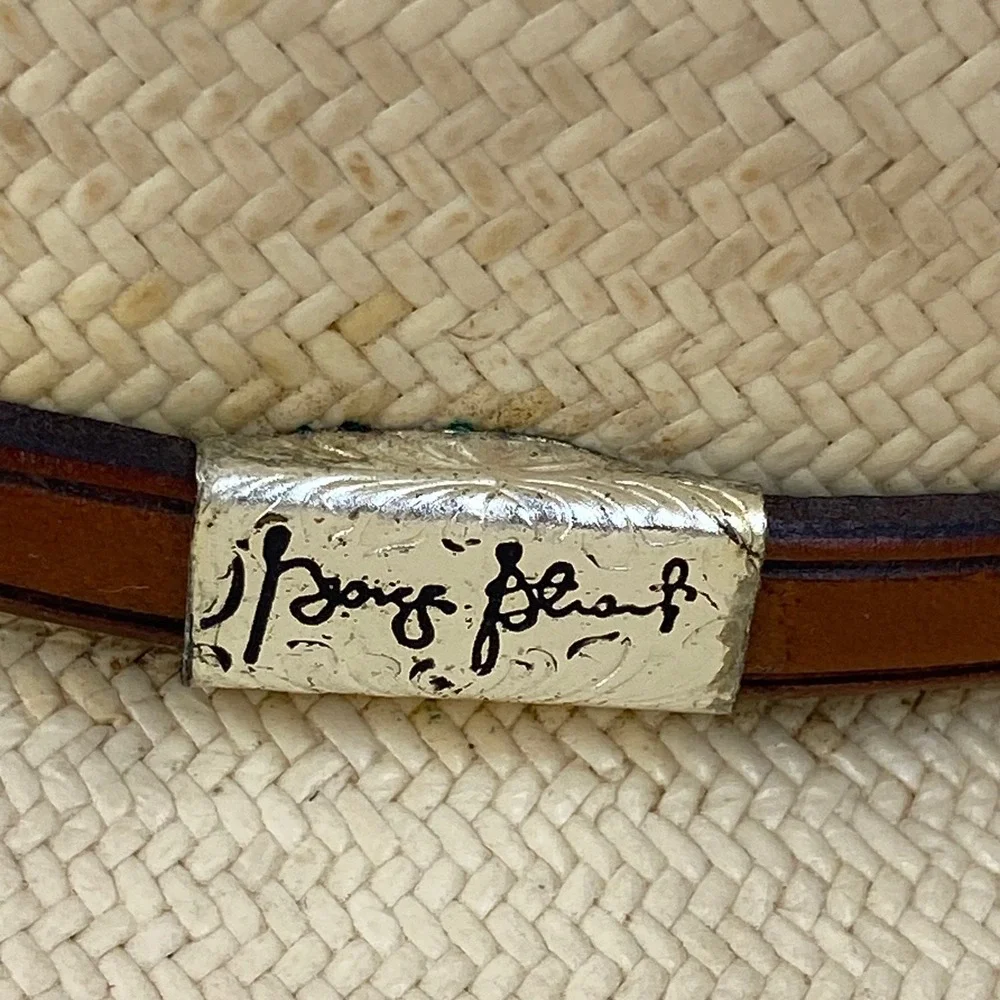 Resistol Mens 7 1/8 George Strait Collection Straw Cowboy Hat Tan Western Rodeo